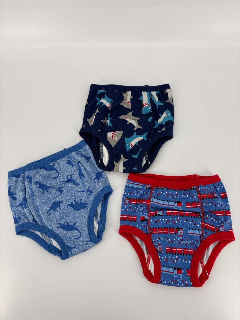 MooMoo Baby NWOT Boys 5T Cotton Reusable Training Underwear Multi Print